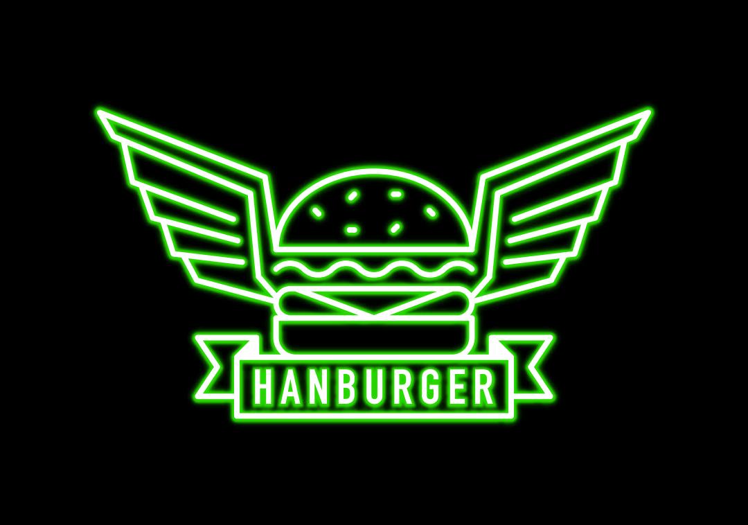 logo han burger